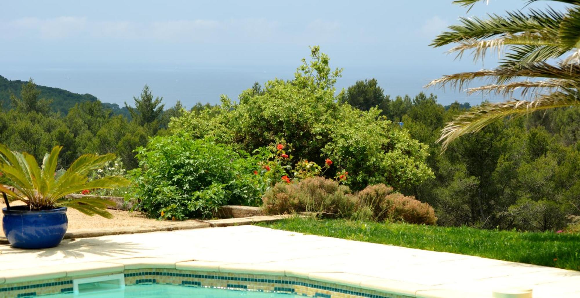 Gîte Vue Mer La Cadiere-d'Azur Exterior foto